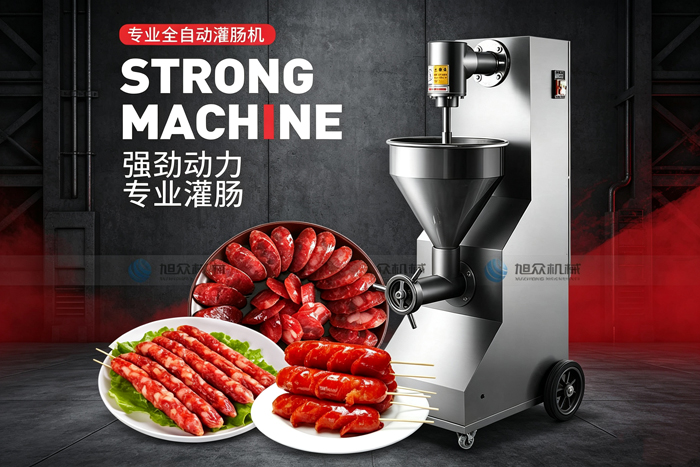 全自动灌肠机加工成品香肠