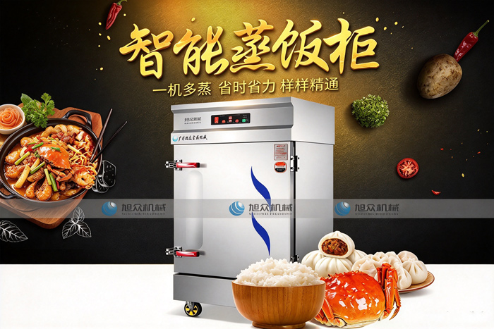 智能蒸饭柜整机图
