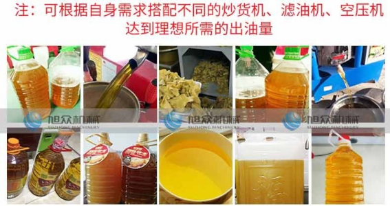 花生、菜籽、芝麻、大豆、葵花籽等多种油料均可压榨.png