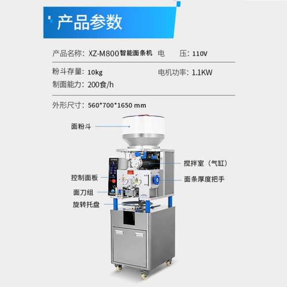 面粉斗、搅拌室、控制面板、面刀组、旋转托盘.png
